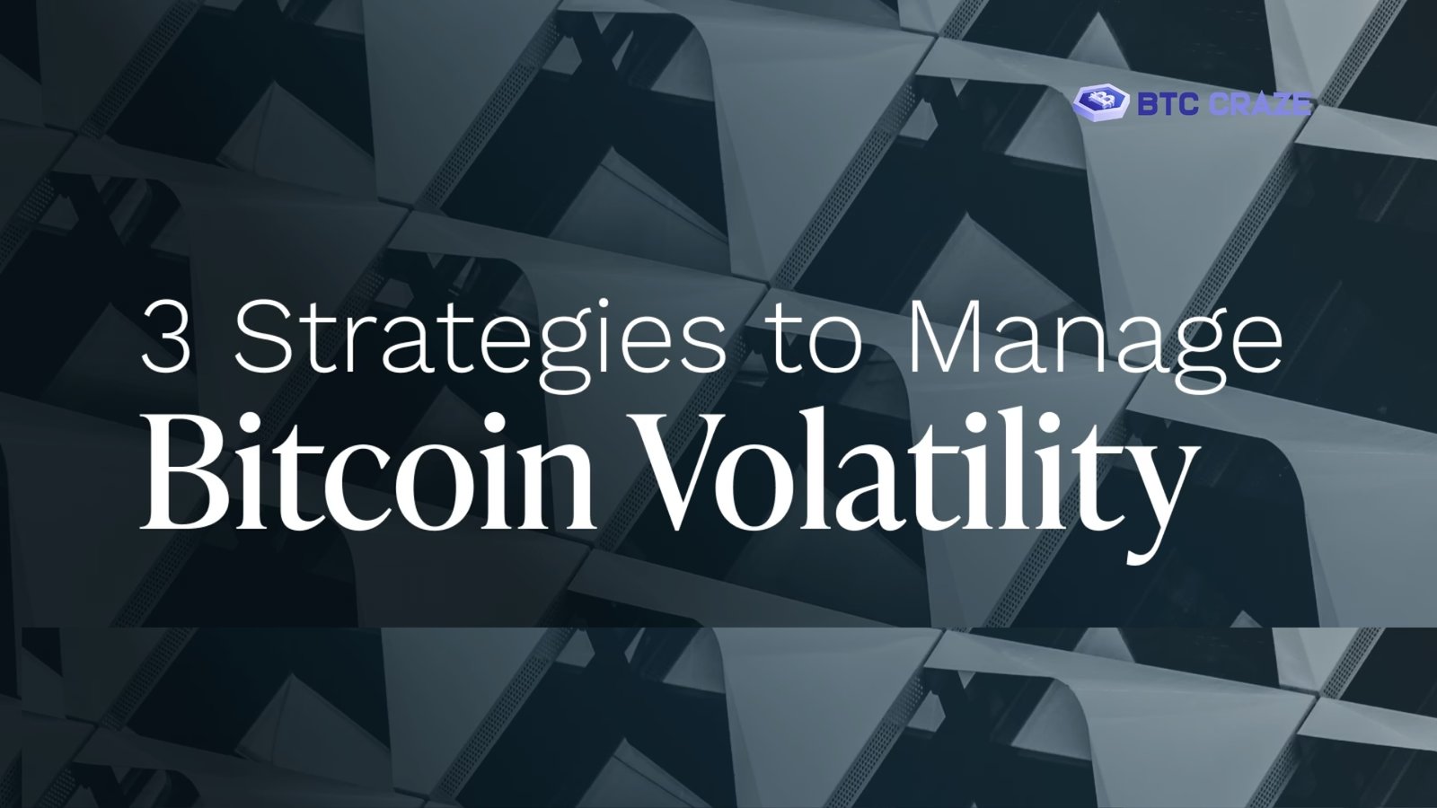 Strategies for Managing Bitcoin’s Volatility