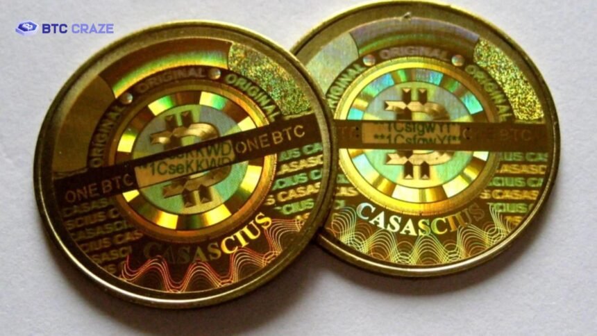 Casascius Bitcoin: The Original Physical Cryptocurrency