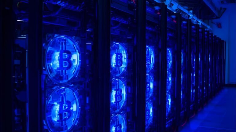 liquid-cooled Bitcoin mining rigs