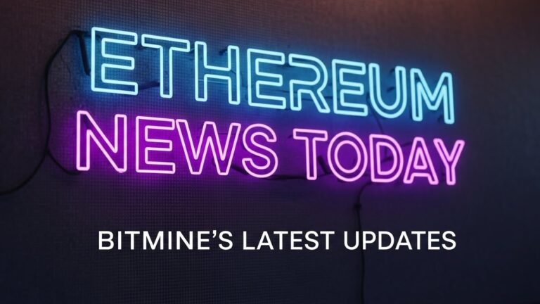 Ethereum News Today BitMine’s