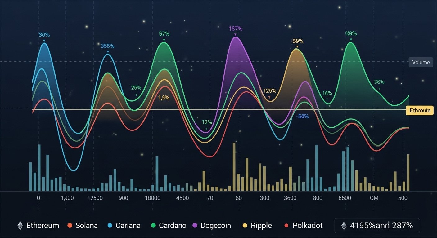 Ethereum and Major Altcoins Performance