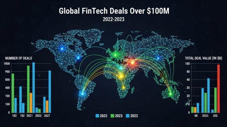 Global FinTech Deals Over $100M