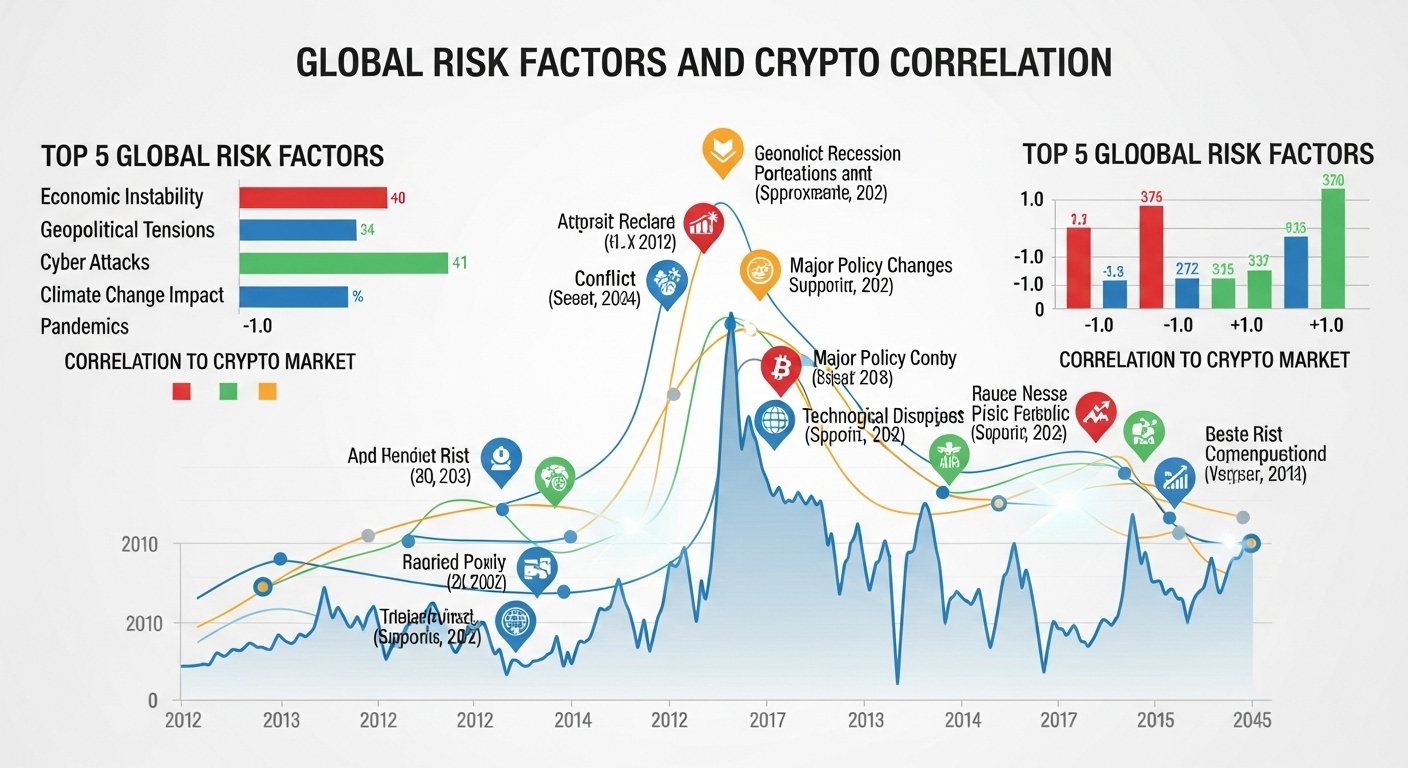 Global Risk Factors and Crypto Correlation