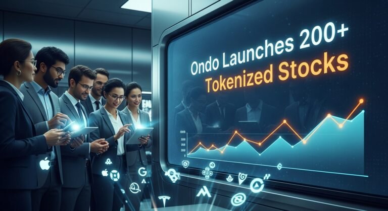Ondo Launches 200+ Tokenized Stocks and ETFs on Solana Ondo Launches 200+ Tokenized Stocks