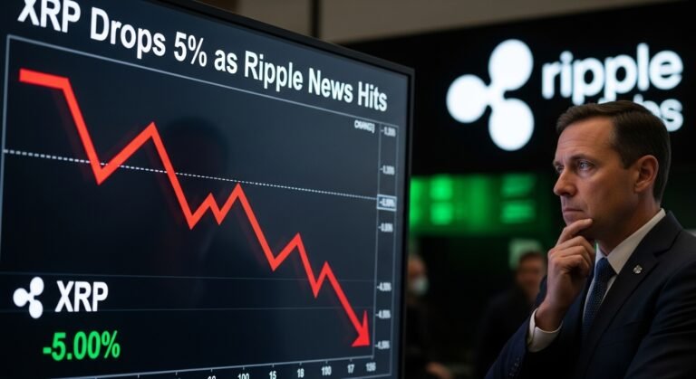 XRP Drops 5% as Ripple