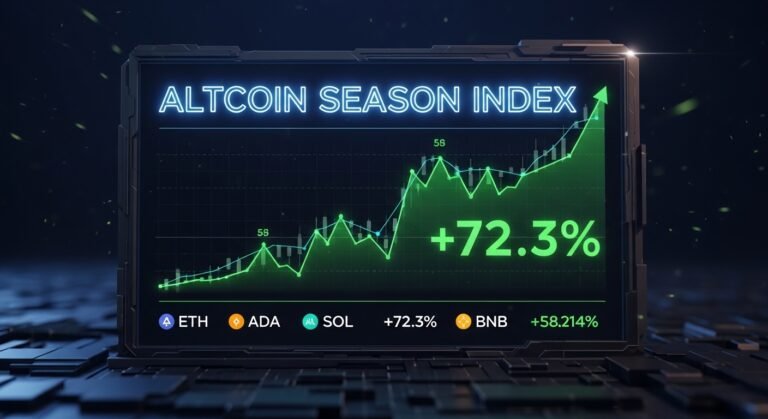 Altcoin Season Index Plummets to 33 Bitcoin Dominance Surges Altcoin Season Index