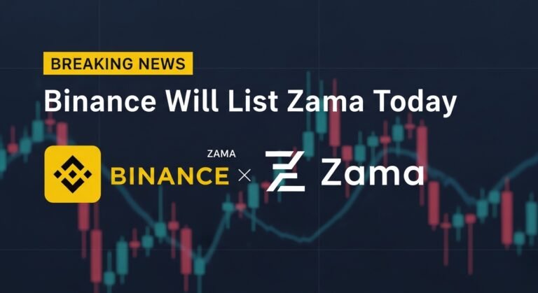 Binance Will List Zama Today