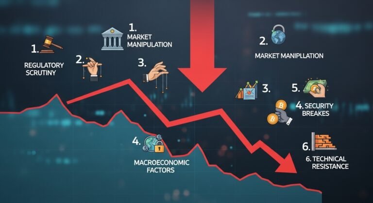 Crypto Down Today 6 Reasons Behind February 2026 Crash Crypto Down Today 6 Reasons