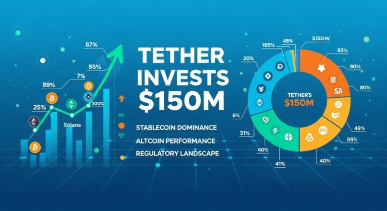 Crypto Market Update Tether Invests $150M