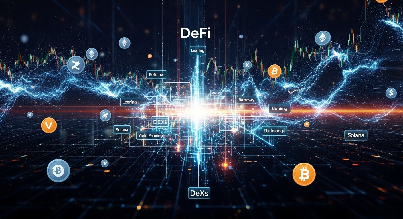 DeFi platforms and crypto market volatility