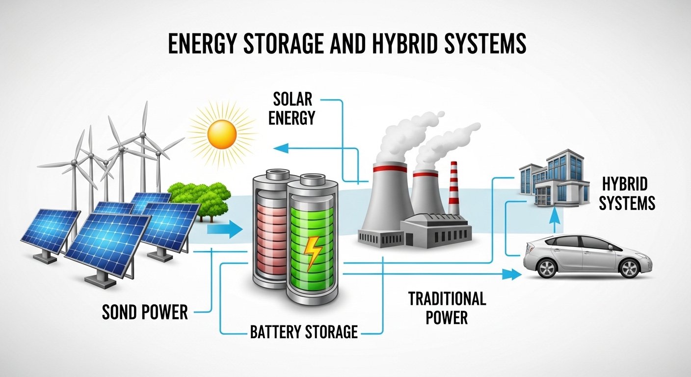 Energy Storage and Hybrid Systems