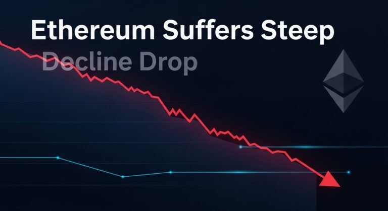 Ethereum Suffers Steep