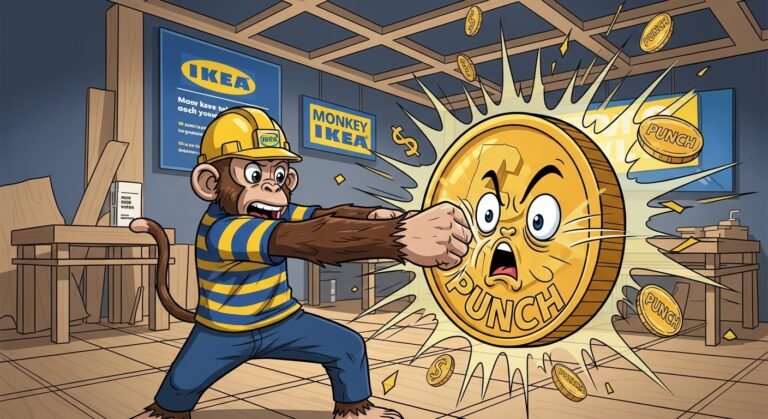 Punch Meme Coin Surges After Monkey Ikea Plushie Buzz Punch Meme Coin Surges After Monkey Ikea