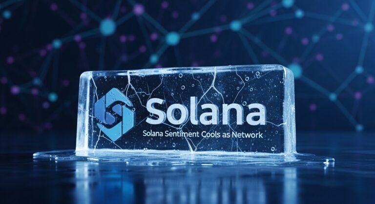 Solana Sentiment Cools as Network