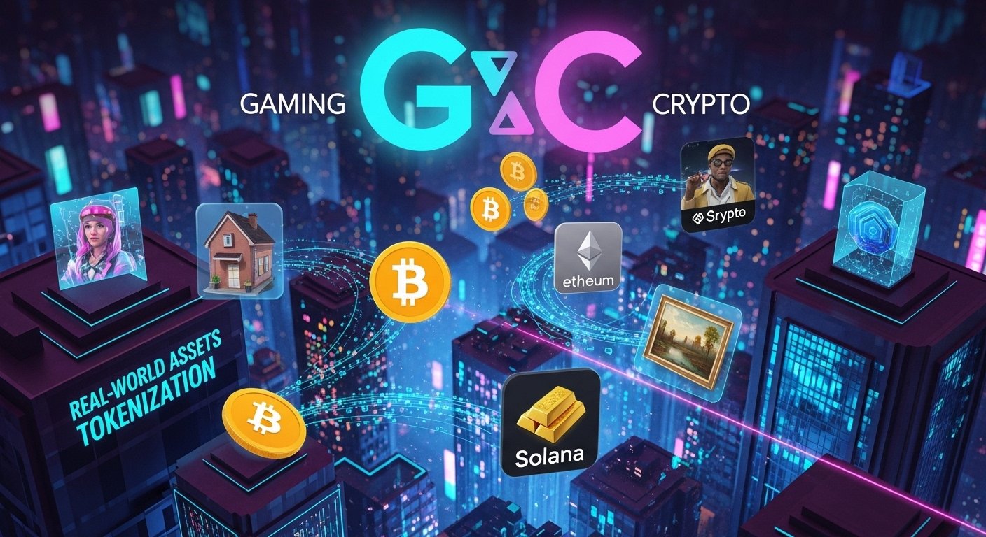 gaming cryptocurrencies and real-world asset tokenization
