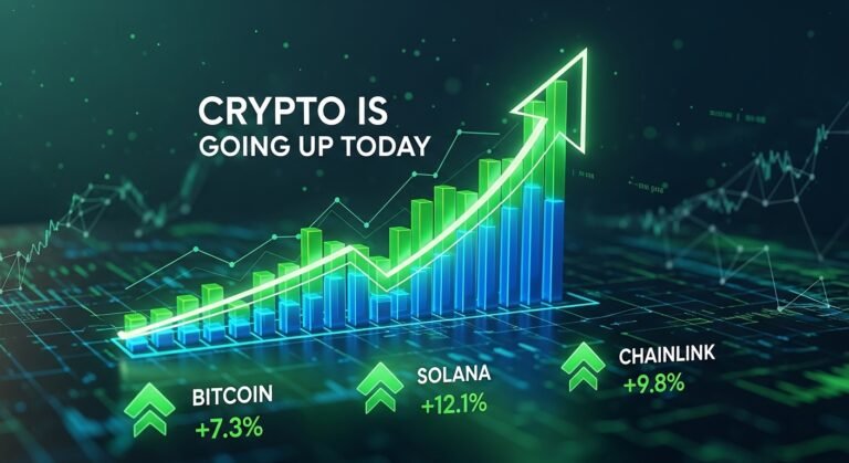 Crypto Is Going Up Today Bitcoin Solana Chainlink Surge Crypto Is Going Up Today Bitcoin Solana Chainlink