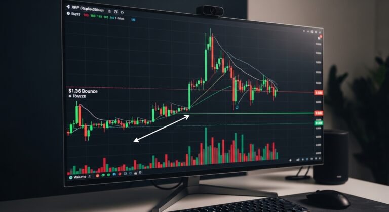 XRP Price Prediction Oversold Bounce Near $1.36