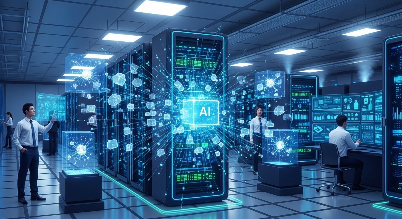 blockchain security operations with AI data center services