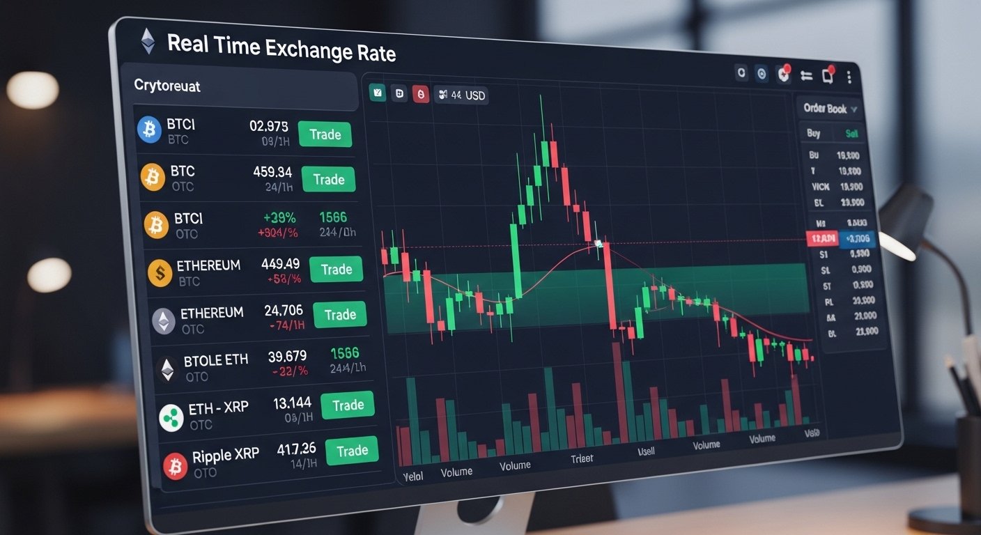 real-time crypto exchange rate